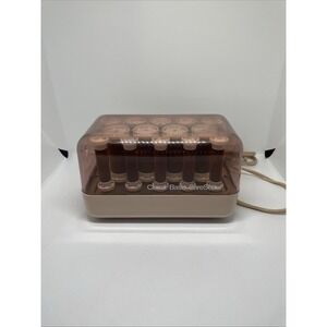 VTG Clairol Basic CareSetter Hot Rollers Tested Working – No‎ Clips